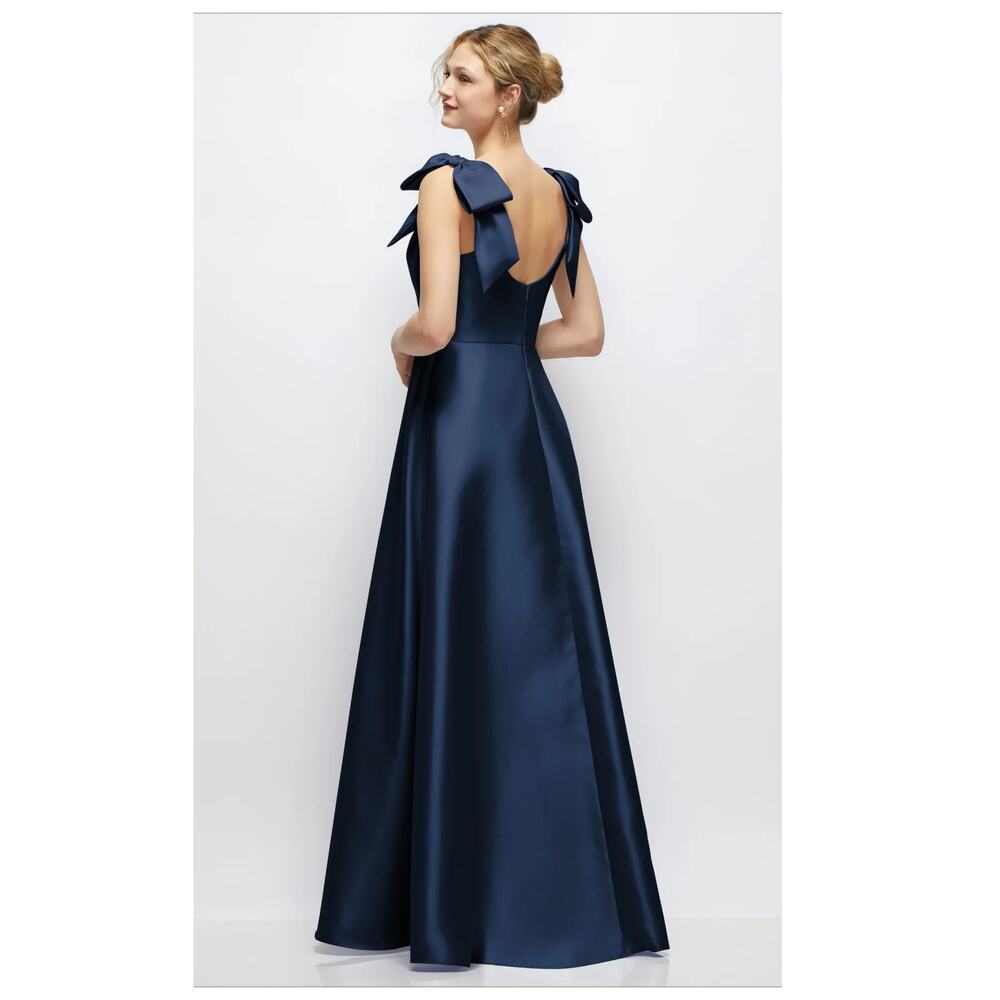 NEW Alfred Sung Bow Detail Ball Gown Size 2 - Picture 2 of 9